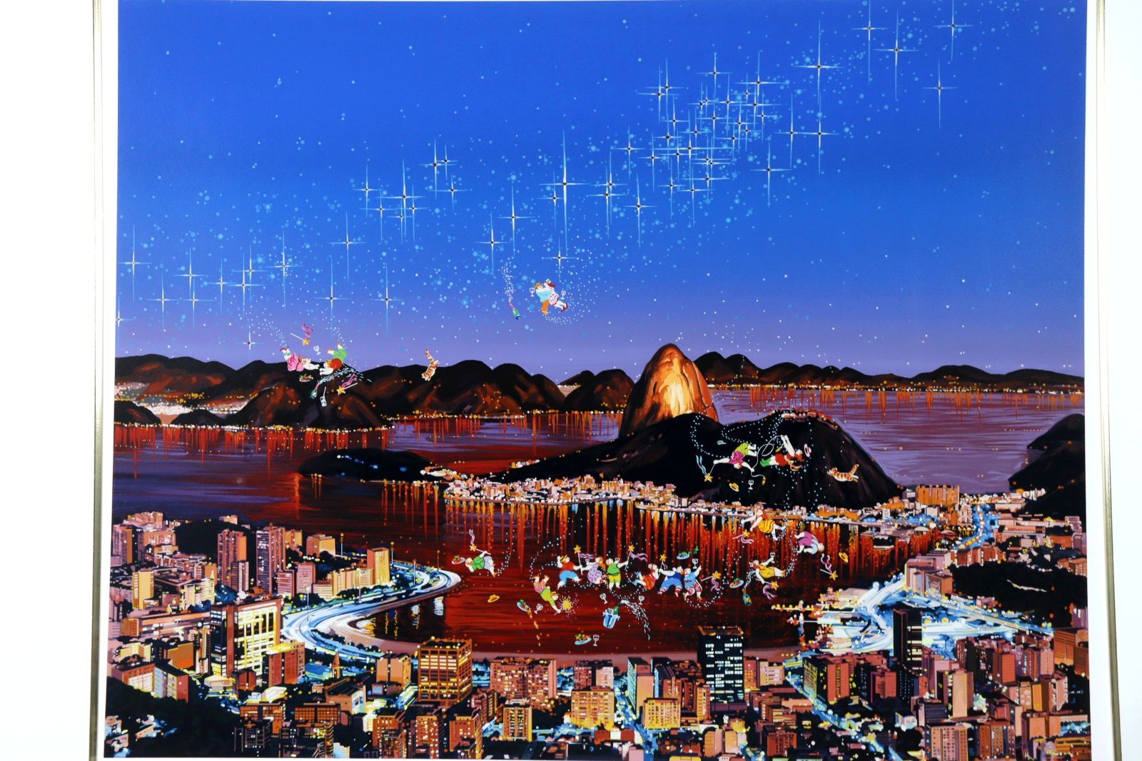 ヒロヤマガタ　魅惑の宵 ヒロヤマガタ 「魅惑の宵」 シルクスクリーン 48/150 直筆サイン 唐物