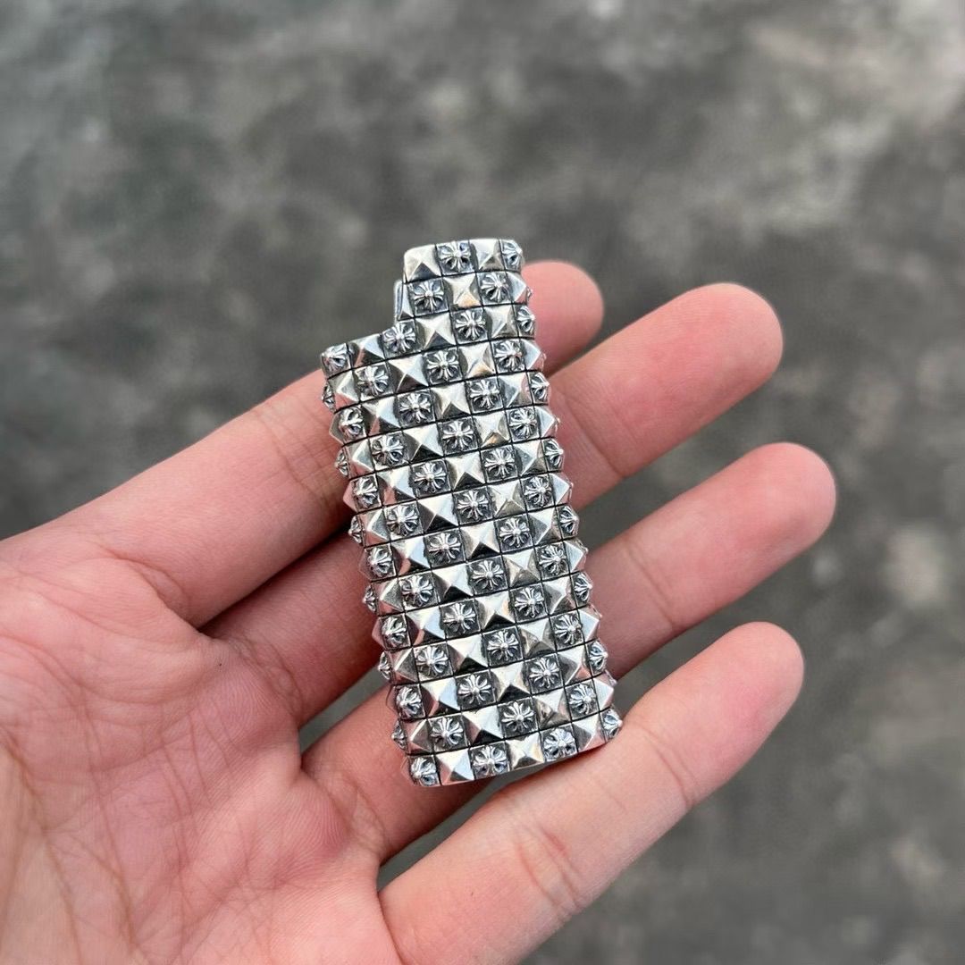 シルバーミニライター ケースⅠ BIC社ライター収納 お洒落な小物 DHKZ