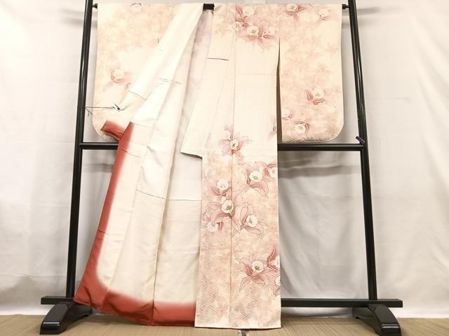 平和屋着物□小振袖 二尺袖 舞花文 金彩 正絹 逸品 CAAU7103ua - メルカリ 