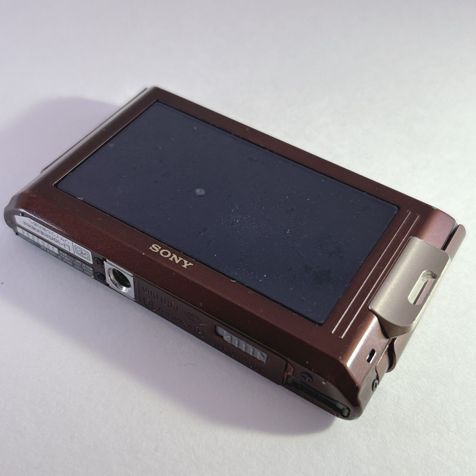 ソニー サイバーショット ブラウン SONY DSC-T77 動作未確認 茶色 充電