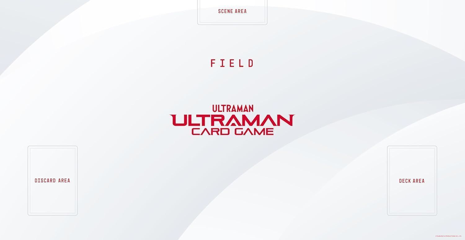【新品】 ウルトラマン カードゲーム オフィシャルプレイマット white カードゲームオフィシャルプレイマット