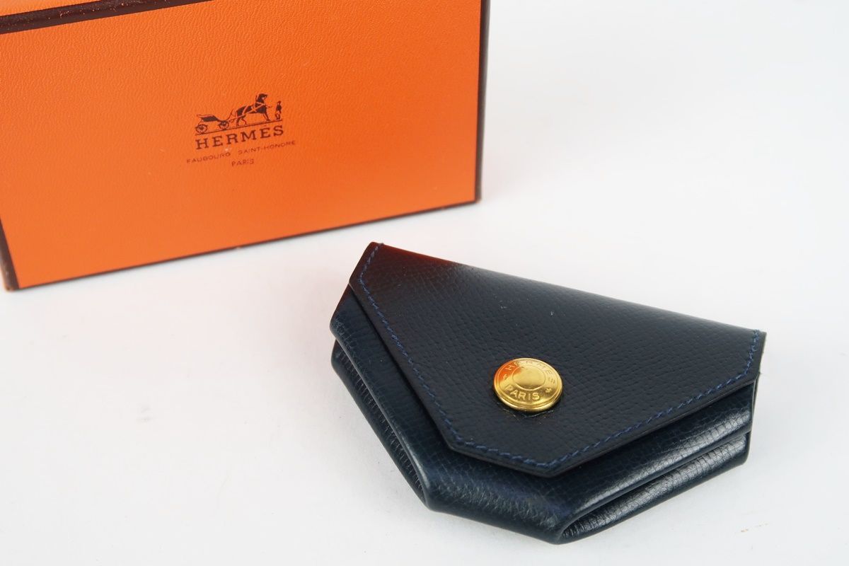 ✨未使用に近い✨　HERMES コインケース　小銭入れ　ル・ヴァンキャトル　刻印 HERMES - 【中古】 エルメス コインケース 小銭入れ ル・ヴァン