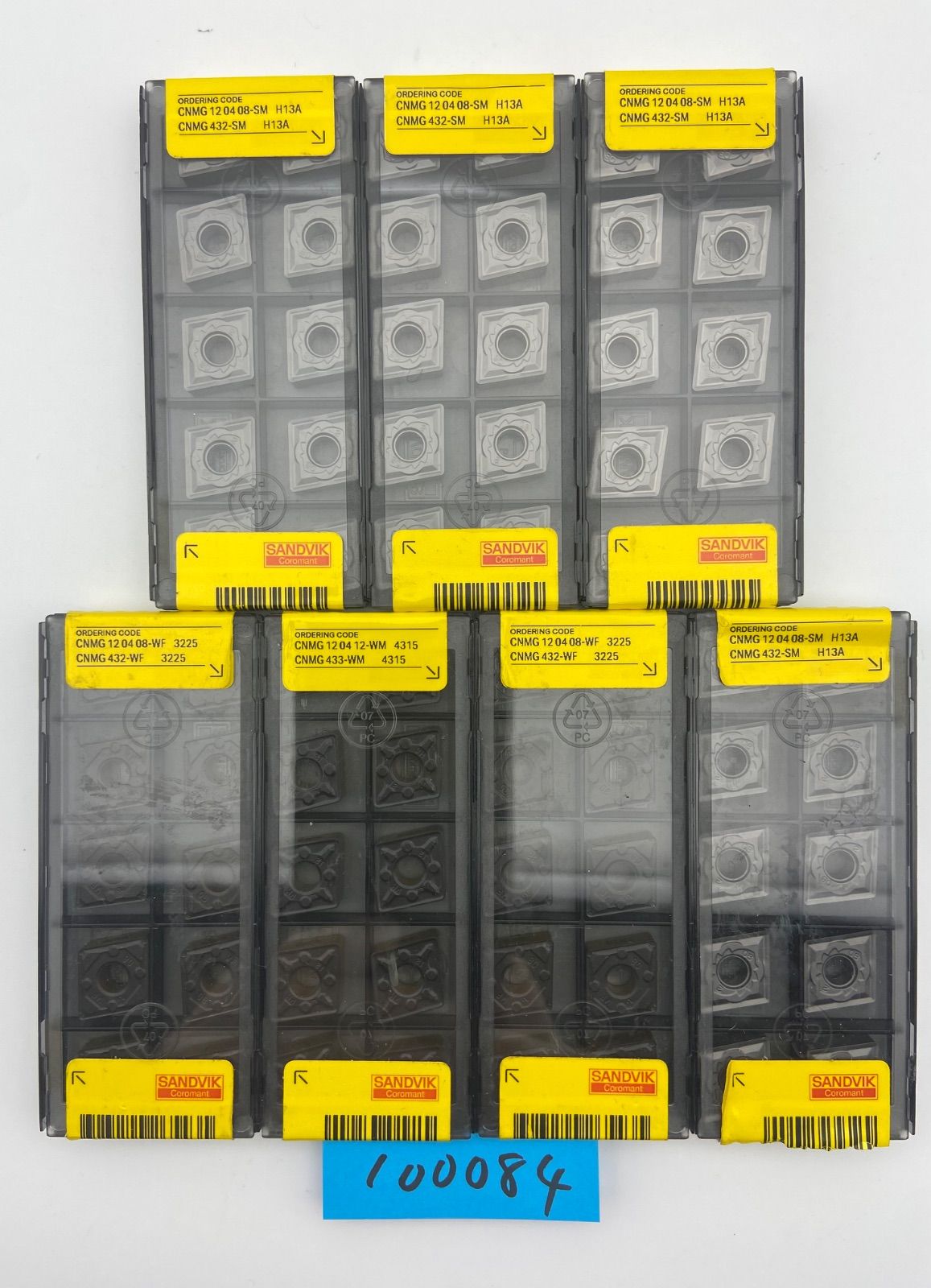サンドビックSANDVIK CNMG1204 7箱セット SANDVIK CNMG 12 04 04