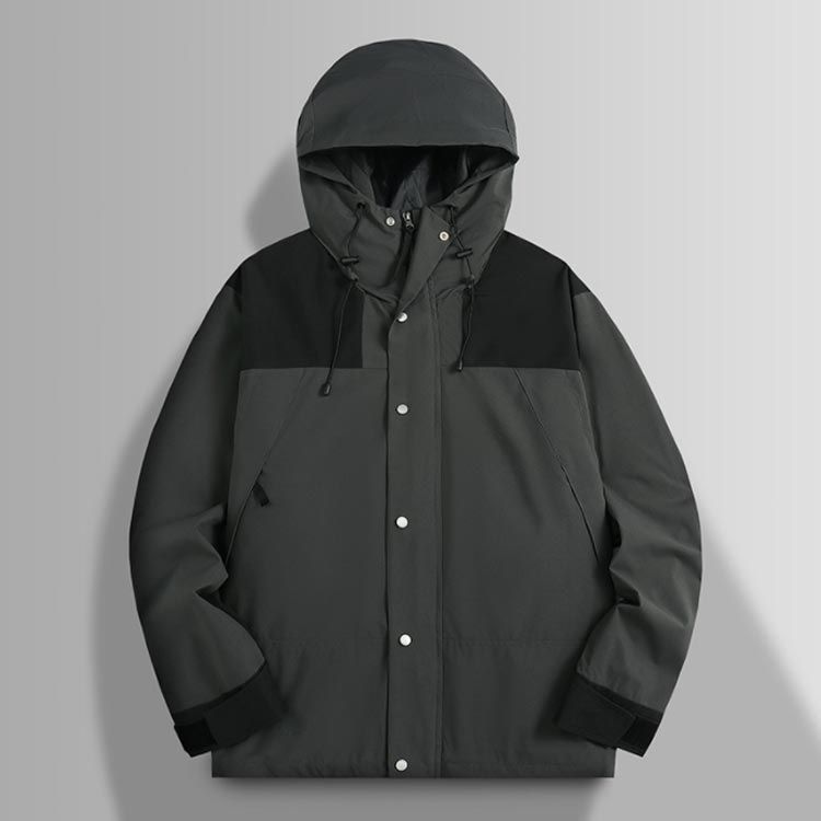 【ポイント10倍】 送料無料 長袖 ブルゾン パーカー メンズ フード付き 登山ウェア ジャケット・アウター