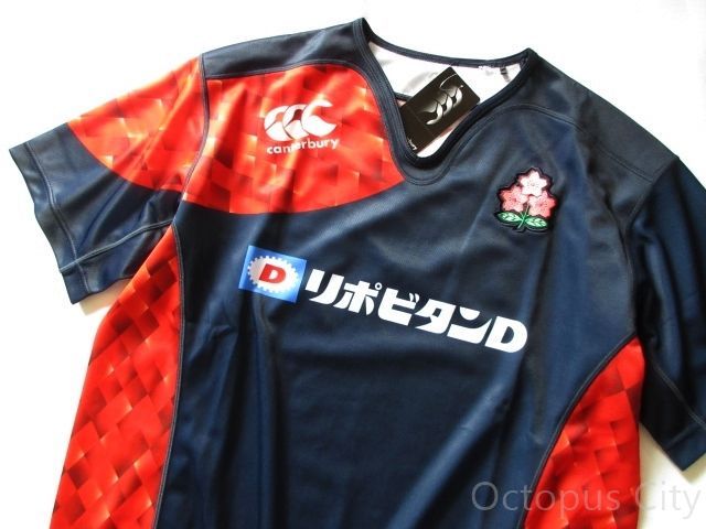Canterbury ラグビー　セブンス　日本代表 ラグビーウェア L.新品 メンズ M / L / XL 】未使用 定価10,780円 canterbury