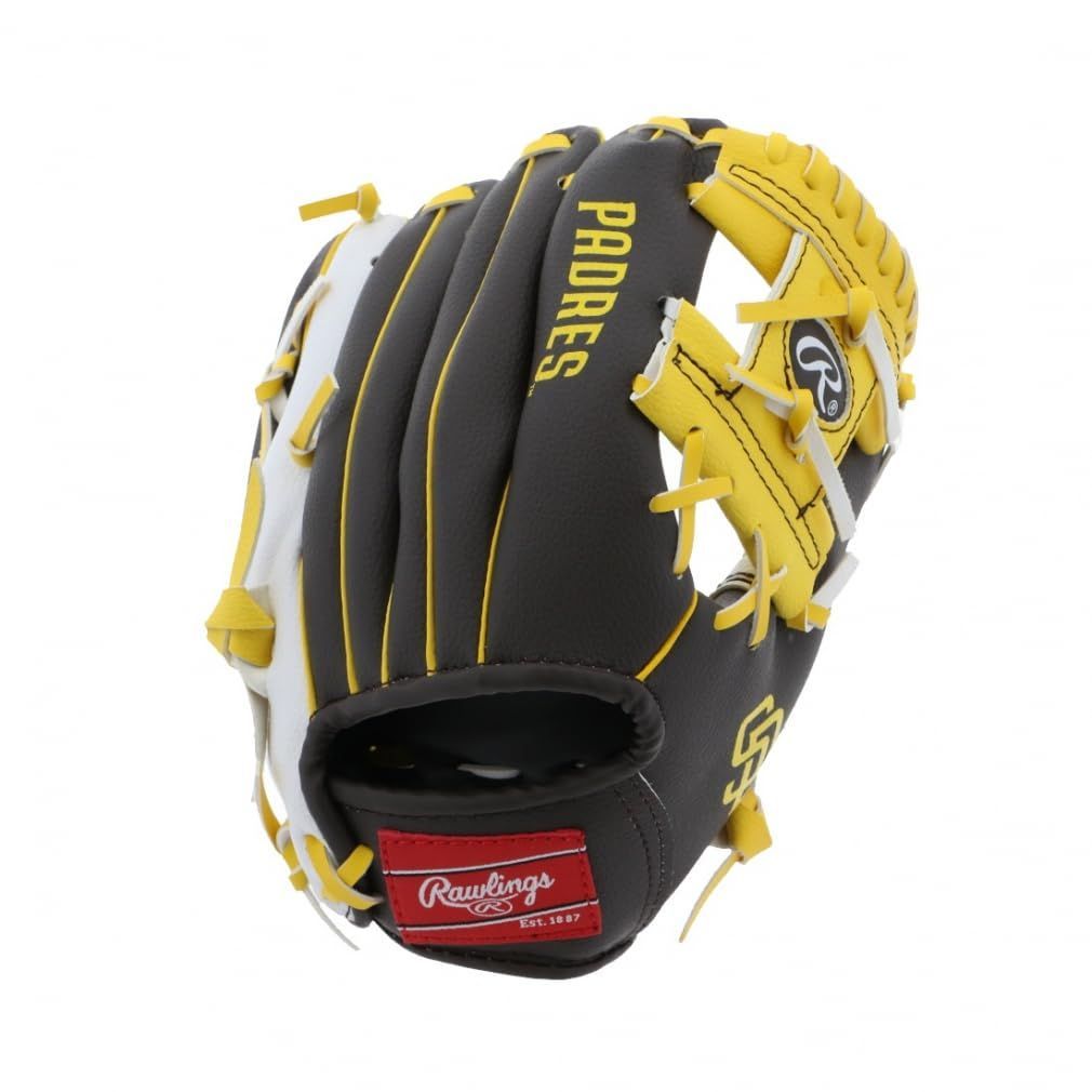 サンディエゴ・パドレス ローリングス(Rawlings) 野球 グラブ グローブ ジュニア 少年 JR. 子供 チームロゴグラブ  MLBプレーヤーシリーズ SAN DIEGO PADRES サンディエゴパドレス 10インチ グラブ SAP10-22000019 - メルカリ