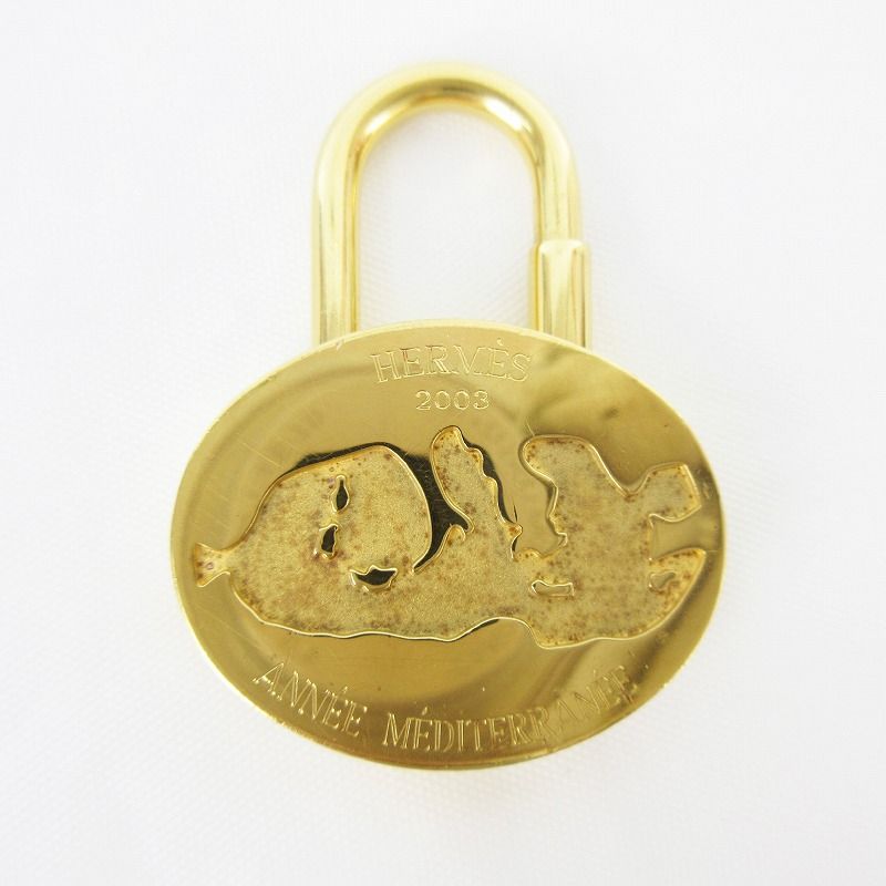 誕生日プレゼント HERMES エルメス ANNEE カデナ 2003年限定 地中海 MEDITERRANEE 防犯・セキュリティ用品