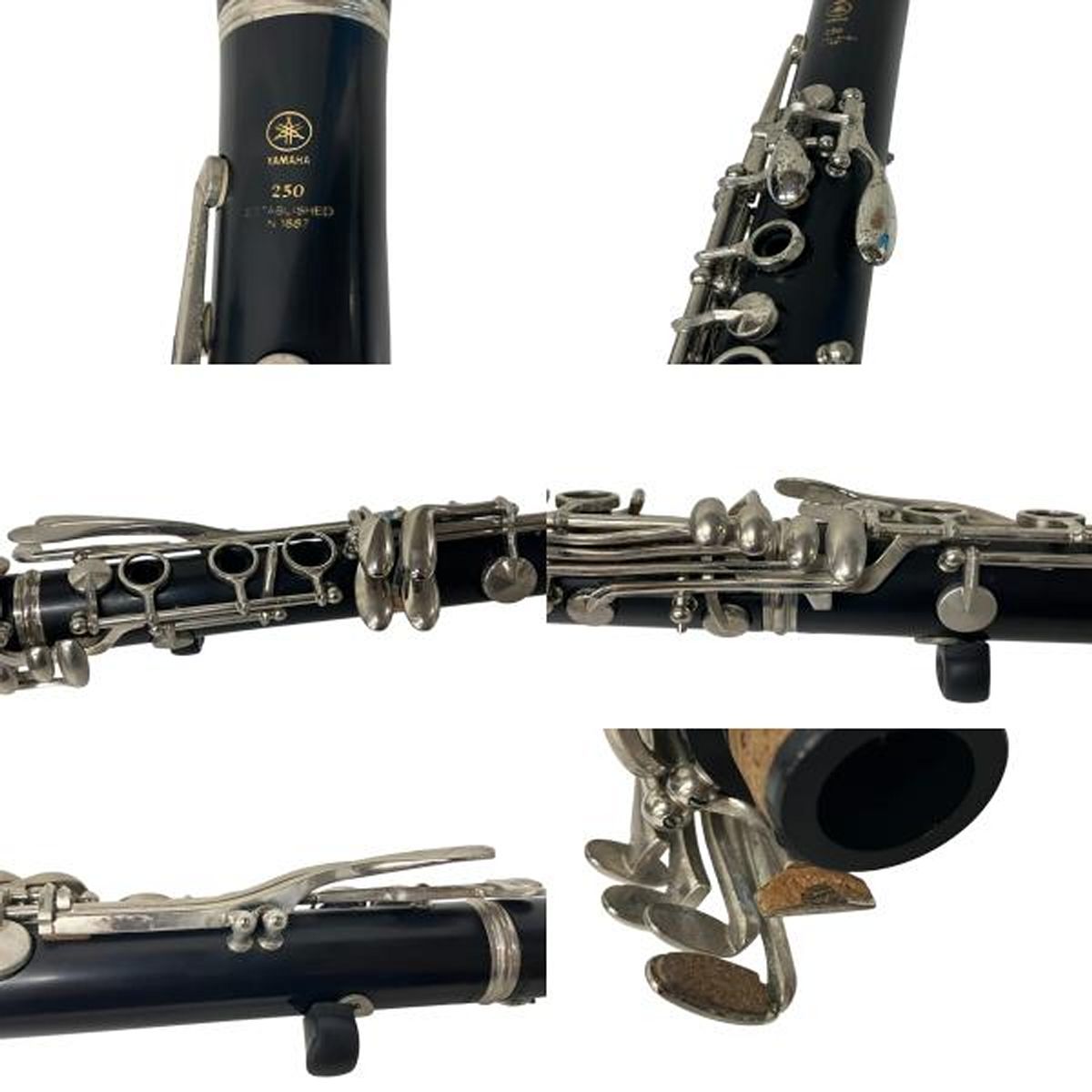 YAMAHA YCL-250 クラリネット 木管楽器 ヤマハ 中古S10355140