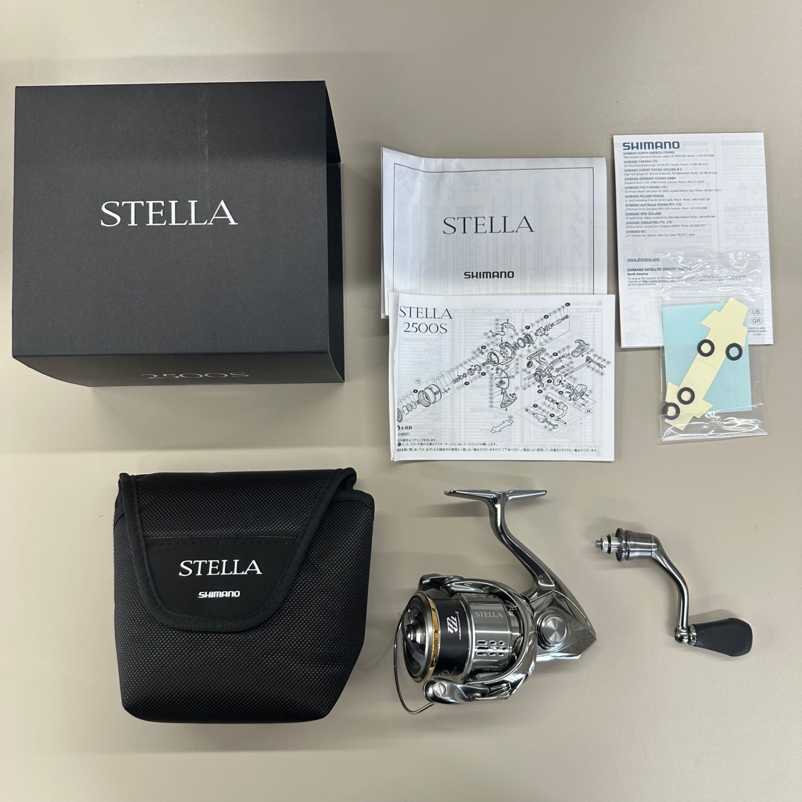 18ステラ STELLA 2500S スピニングリール リール 18 Stella 2500S 18 ステラ 2500Sのスペックとインプレ