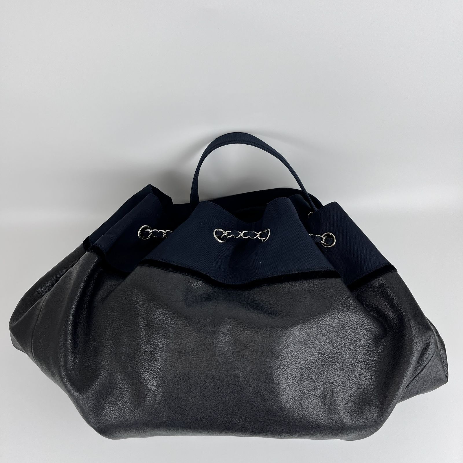 中古】CHANEL シャネル ココマーク 巾着 ショルダーバッグ