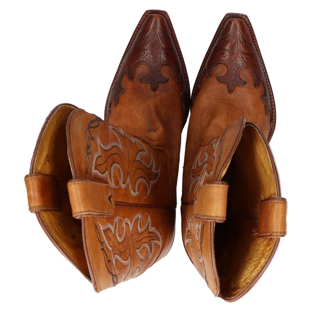 トニーラマ ウエスタンブーツ VF-6003 キャメル 24.5 7.5 本革 トニーラマ ウエスタンブーツ VF-6003 キャメル 24.5 7.5 本革