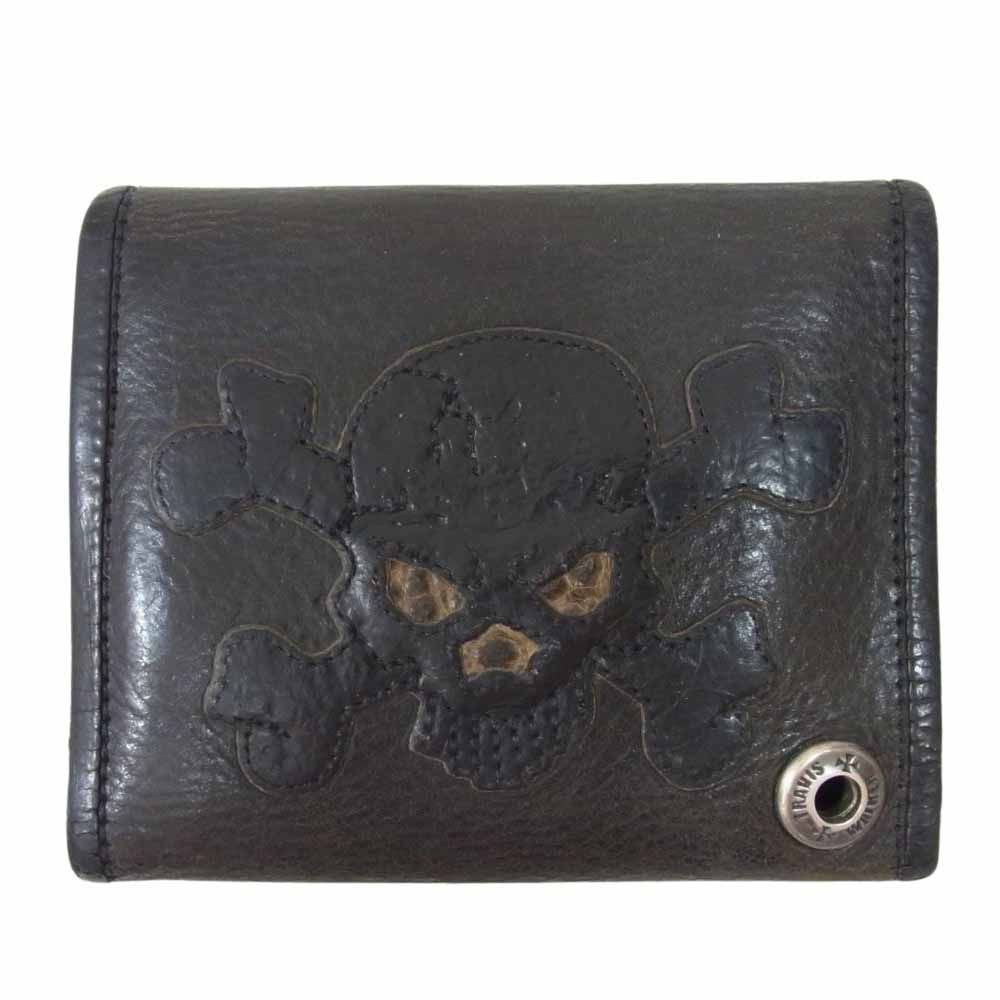 TRAVIS WALKER トラヴィスワーカー 二つ折り財布 アイアンクロス  