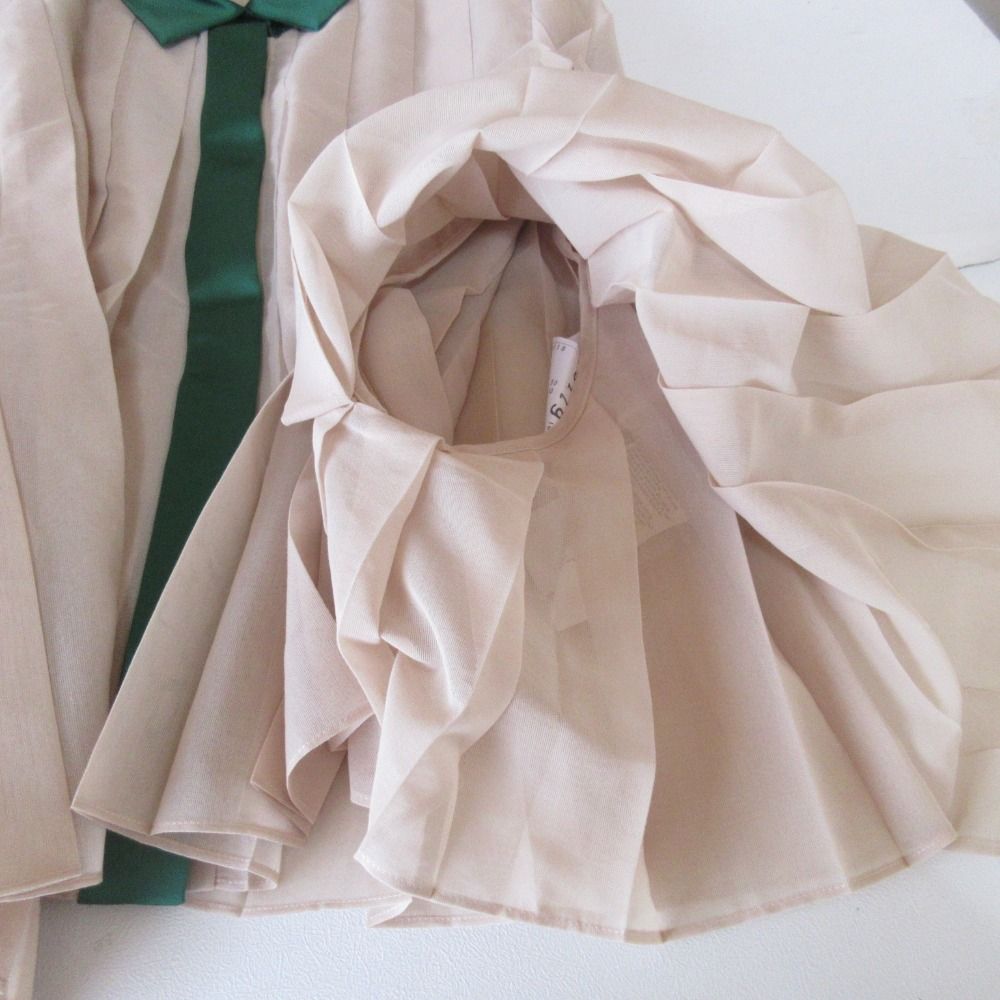 極美品❤️sacai ブラウス　プリーツ　バイカラー　半袖　ホワイト　ベージュ 2025年最新】sacai カラー：ホワイト系 半袖の人気アイテム