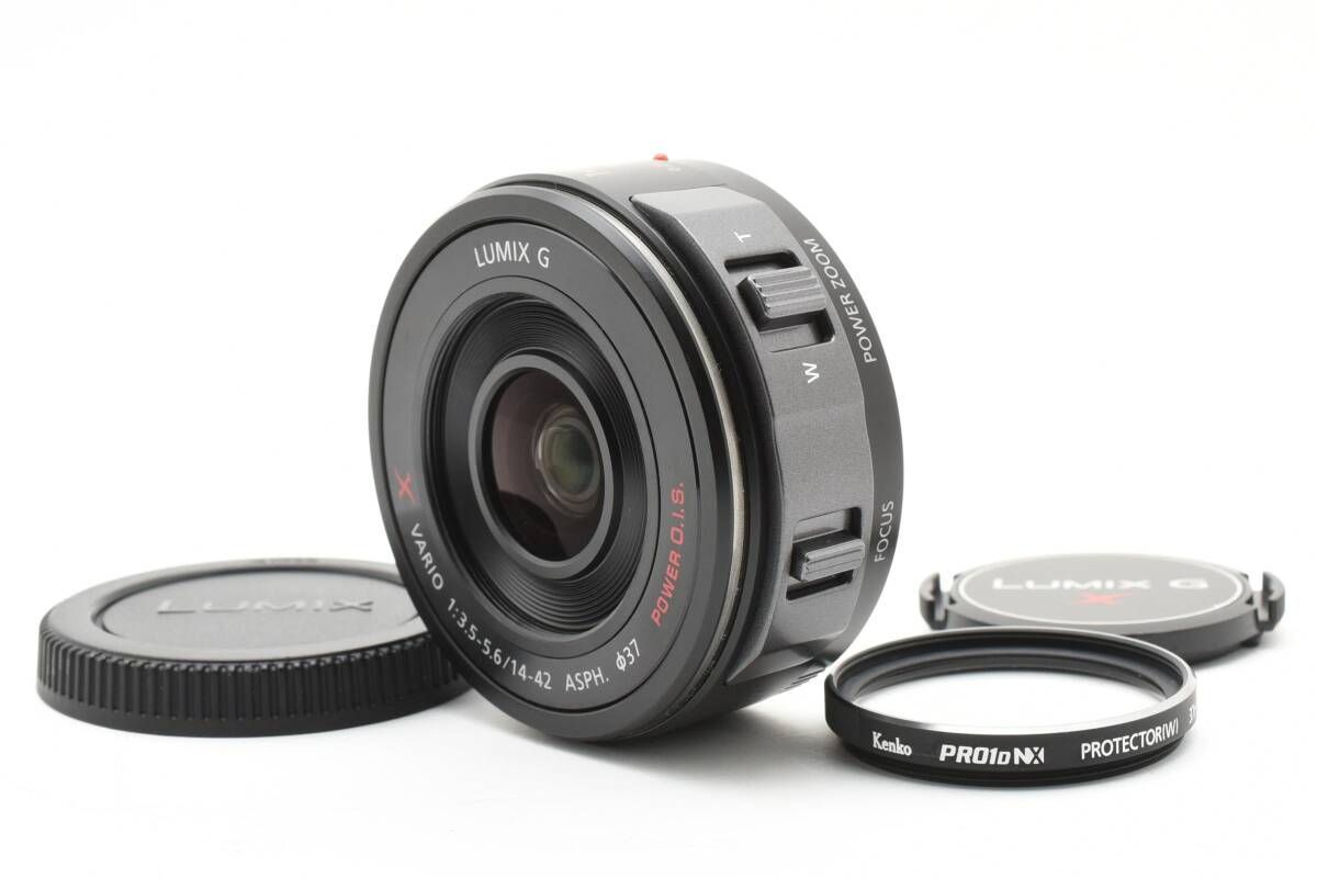 ☆美品☆ LUMIX GX VARIO PZ 14-42mm F3.5-5.6 ASPH POWER OIS 
