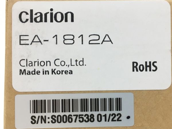clarion EA-1812A CC-7202 日立Astemo HCNV-F10SC カメラ電源分配BOX