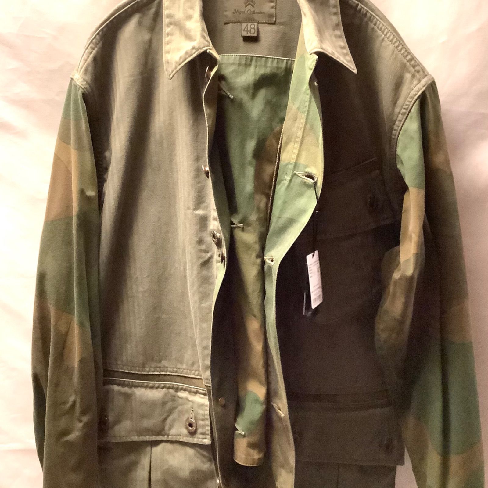 新品 Nigel Cabourn MAIN LINE “FATIGUE JACKET-CAMO