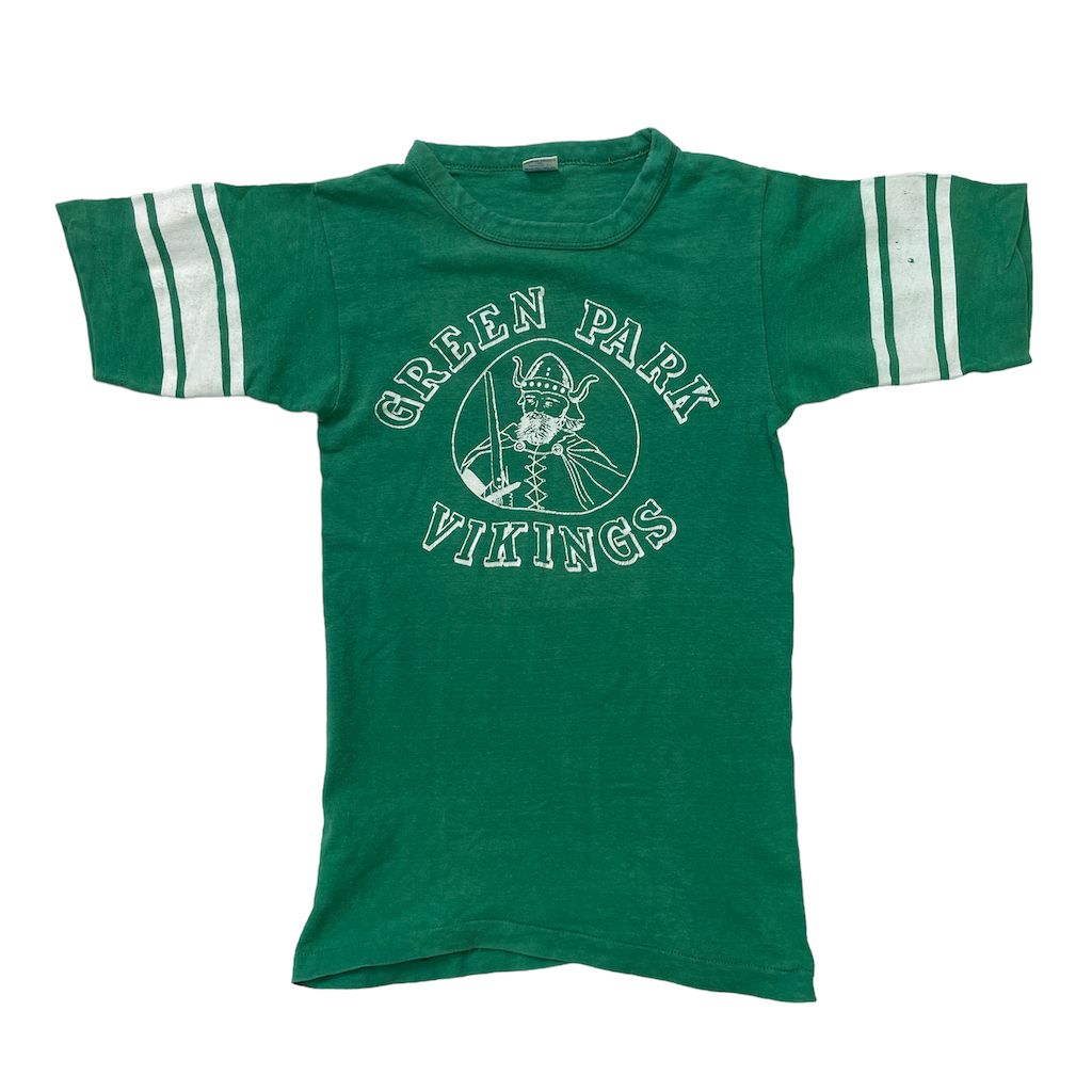 70s vintage USA製 Champion チャンピオン フットボールTシャツ 半袖