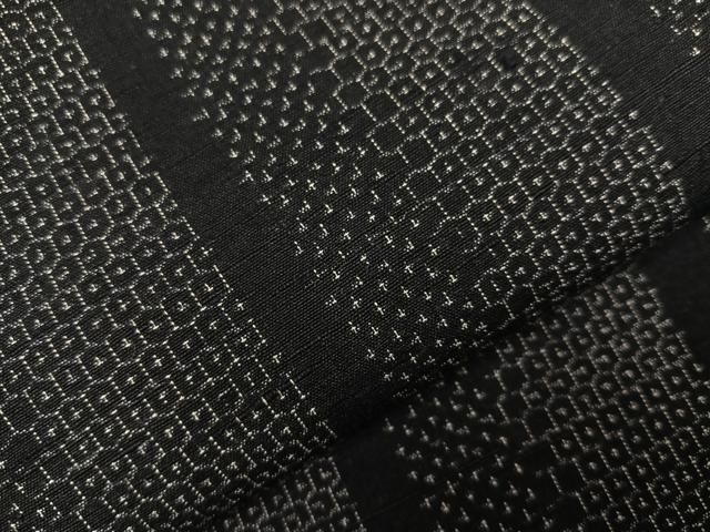 平和屋着物●真綿結城紬　おく玉　80亀甲　間道　証紙付き　正絹　逸品　未使用　AABB5113ph 平和屋着物○真綿結城紬 おく玉 80亀甲 間道 証紙付き 正絹 逸品