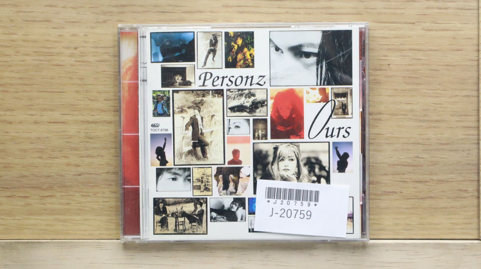 国内盤CD☆パーソンズ/PERSONZ□ OURS 【TOCT8798/4988006120679