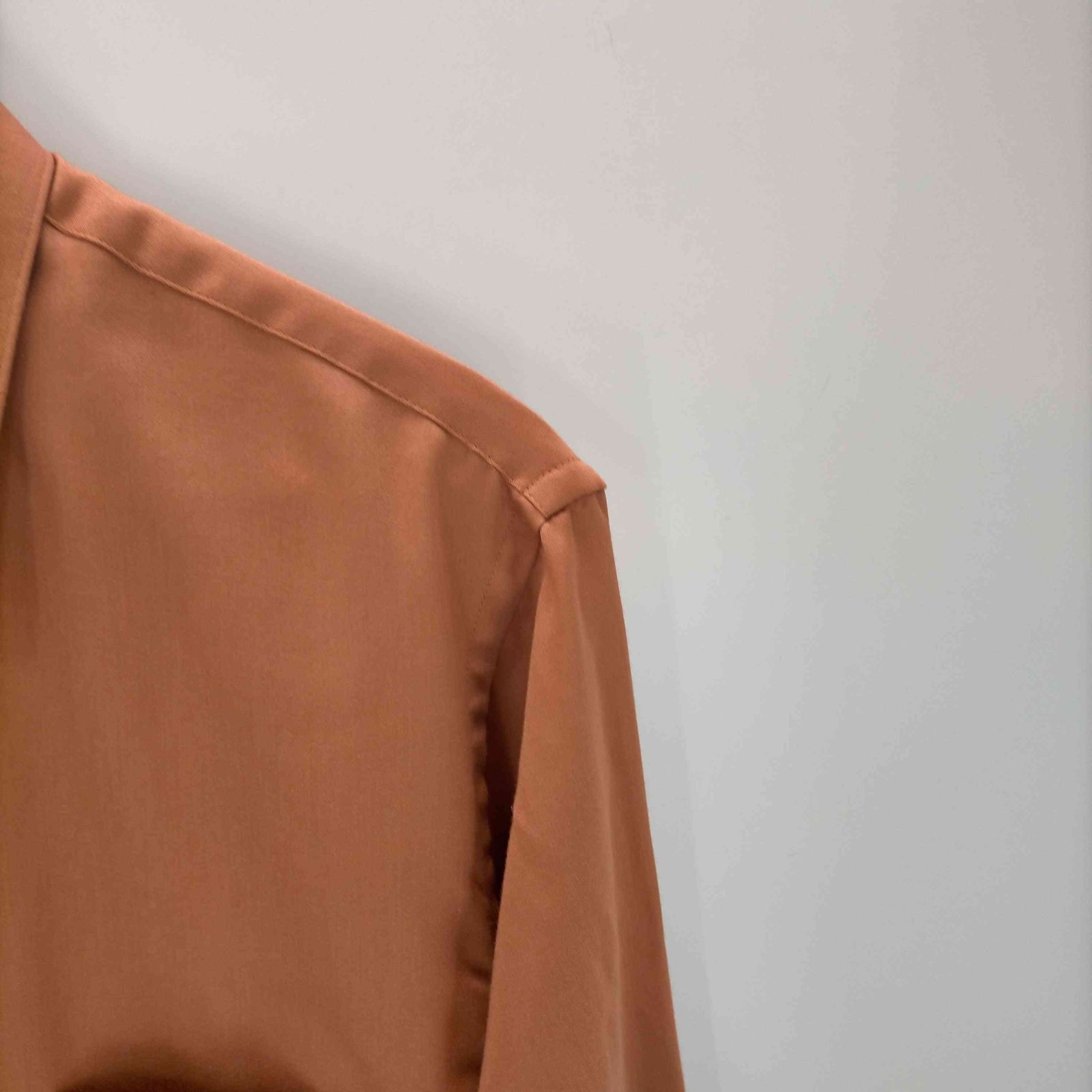 GEOFFREY BEENEサテンシャツ 90s 美品 90s GEOFFREY BEENE オーバーサイズ サテン シャツ L