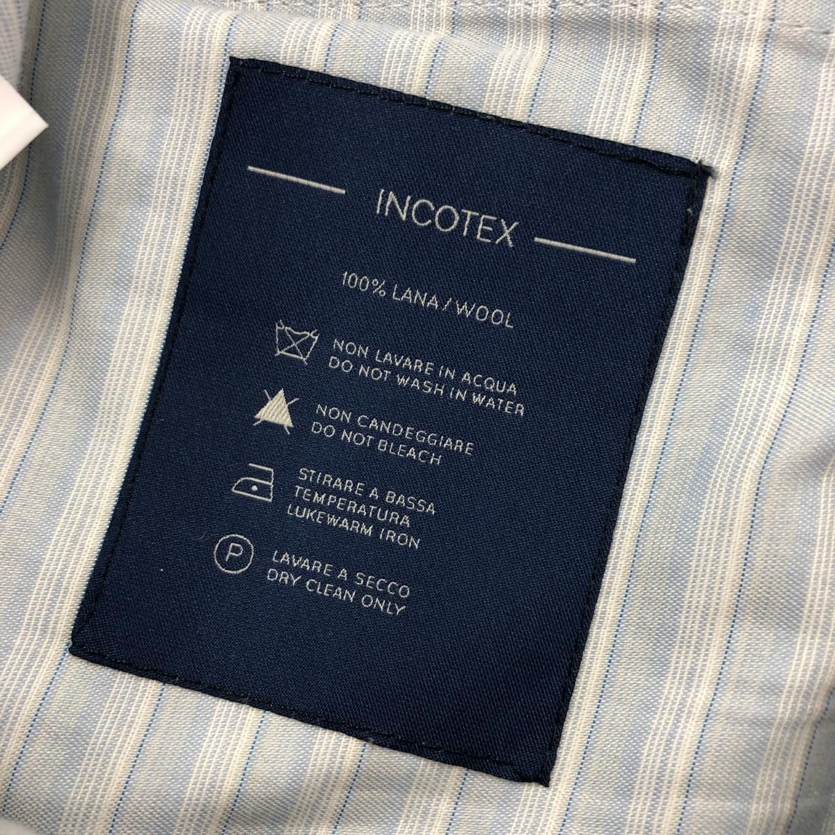 インコテックス コットンパンツ ブルー 46 INCOTEX メンズスラックス46