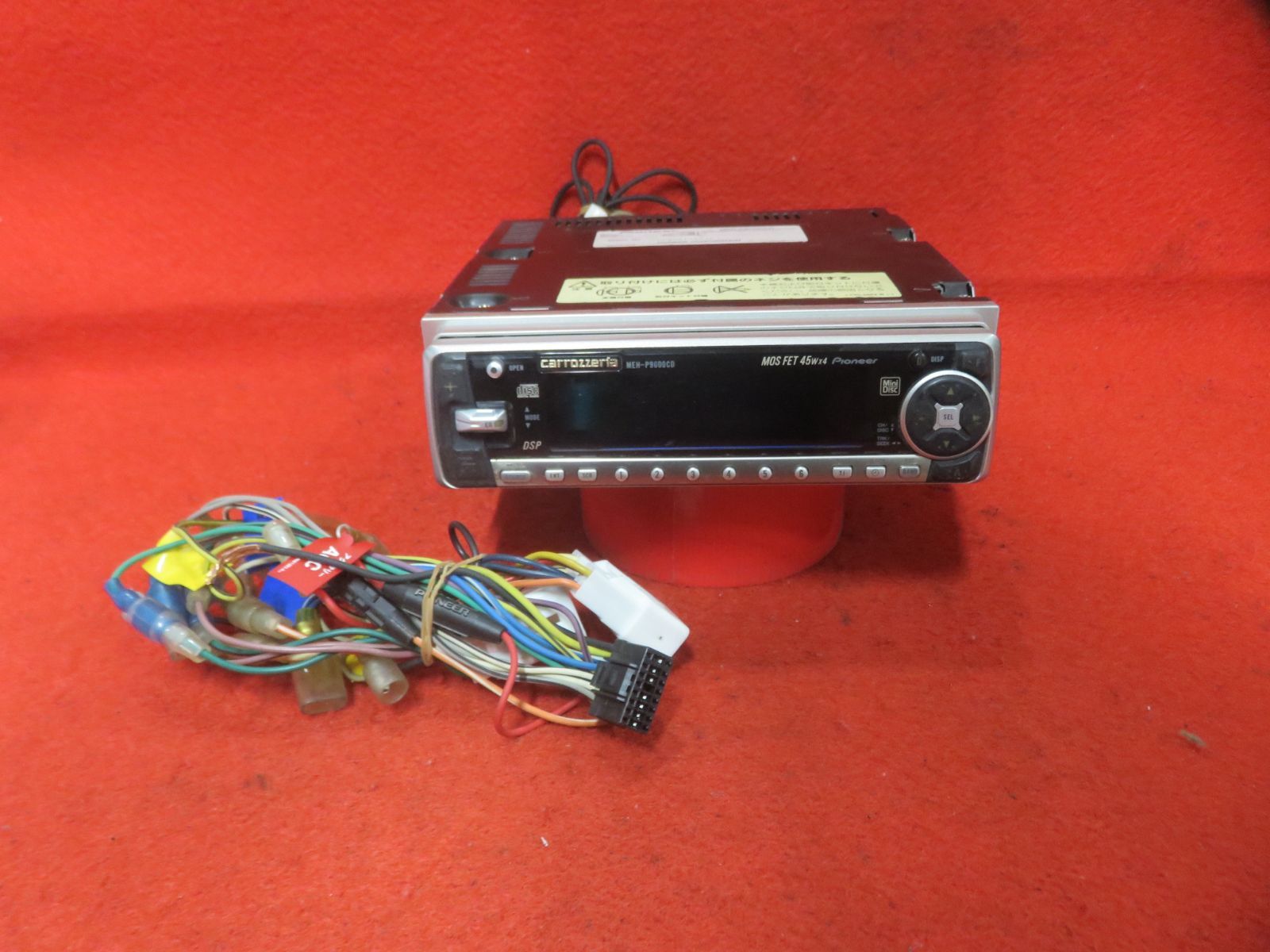 CS988＊Carrozzeria カロッツェリア MEH-P9000CD CD MDプレーヤー