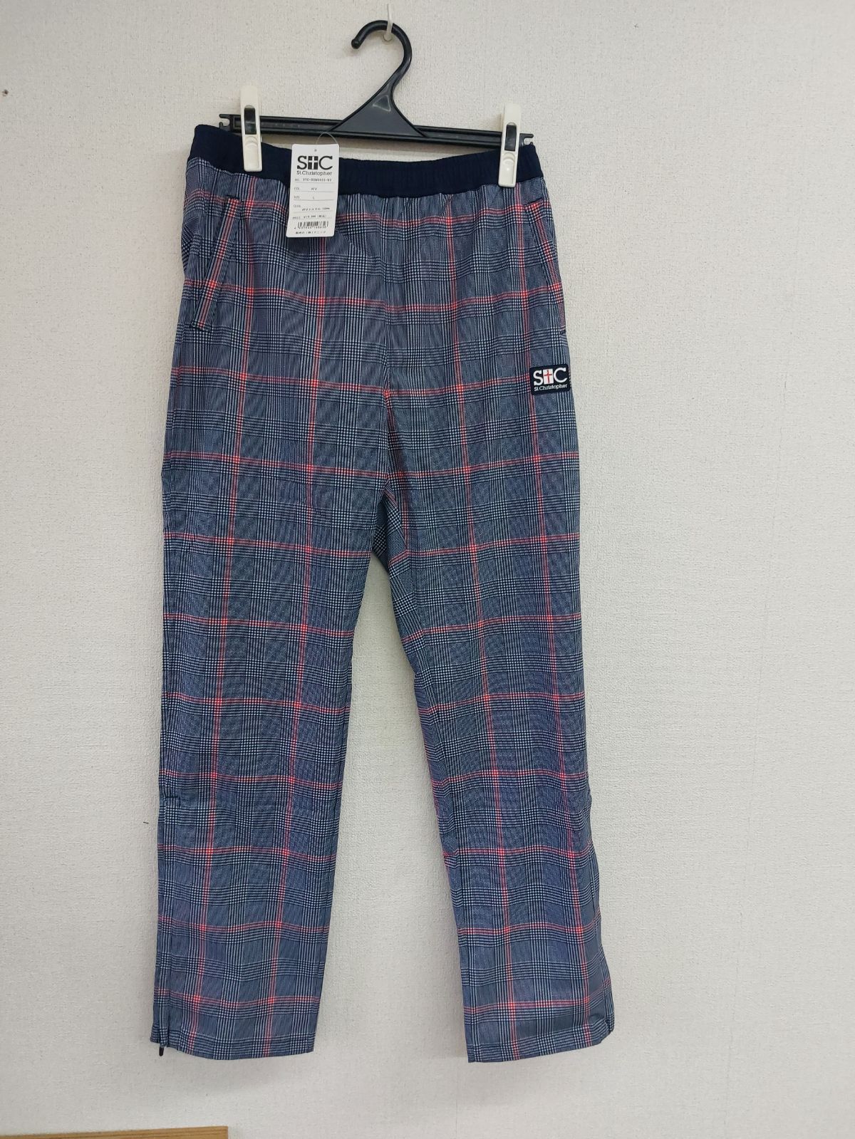 セントクリストファー グレンチェックロングパンツ STC-BDW6456-CN ウインザーオンラインショップ【SALE】セントクリストファー