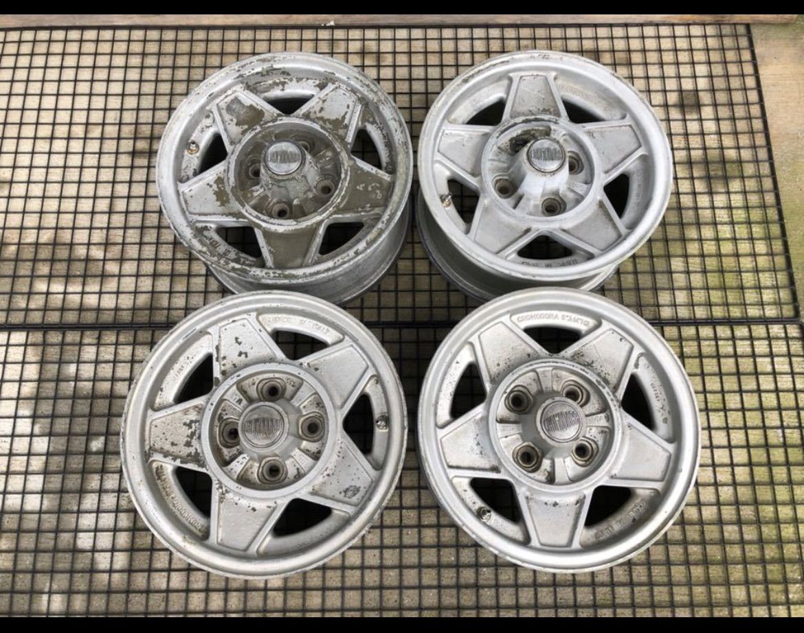 CROMODORA 6J+13 4穴 14インチ ホイール 4本セット - メルカリ