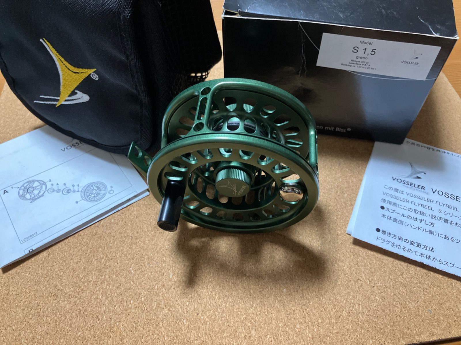 VOSSELER ヴォッセラー ボッセラー FLYREEL フライリール S 1.5