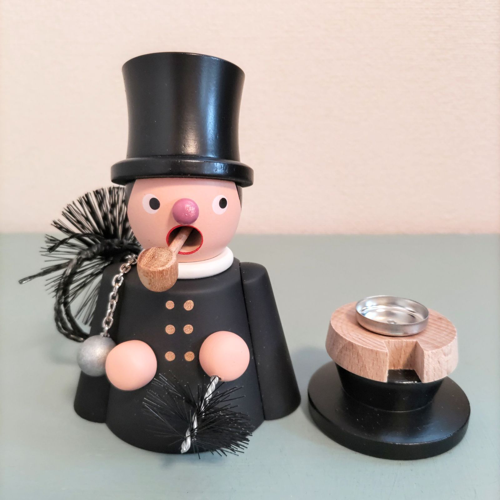 ドイツ工芸品 お値段考慮品 煙突掃除人 煙出し人形 ドイツ雑貨 ドイツ工芸品 お値段考慮品 煙突掃除人 煙出し人形 ドイツ雑貨