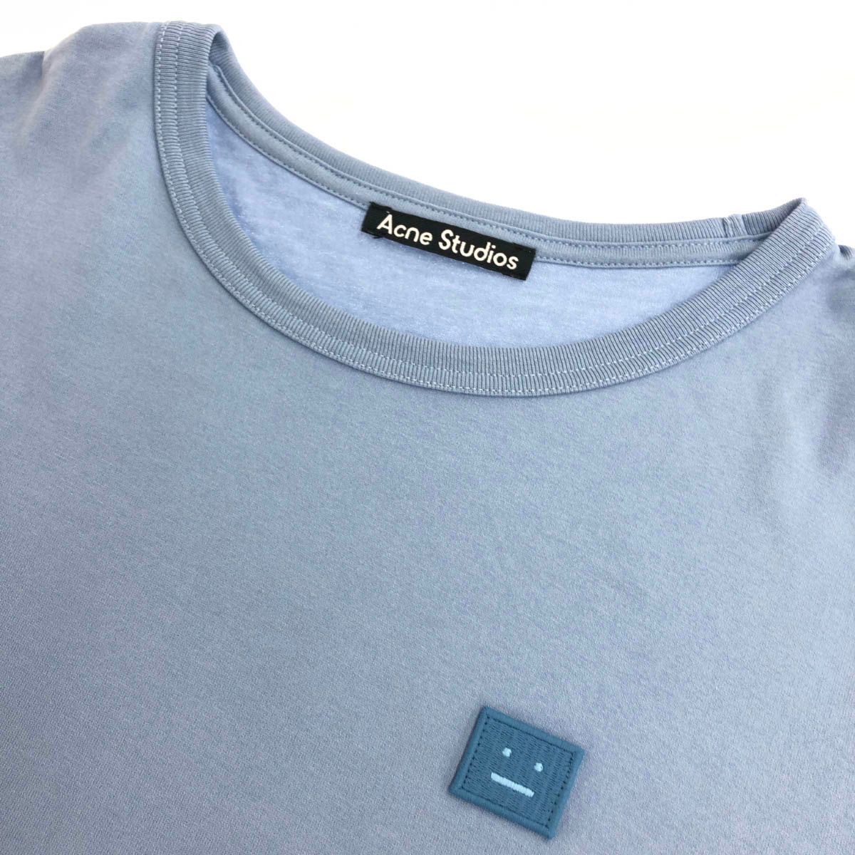 acne studios アクネストゥディオズ 半袖Tシャツ ブルー