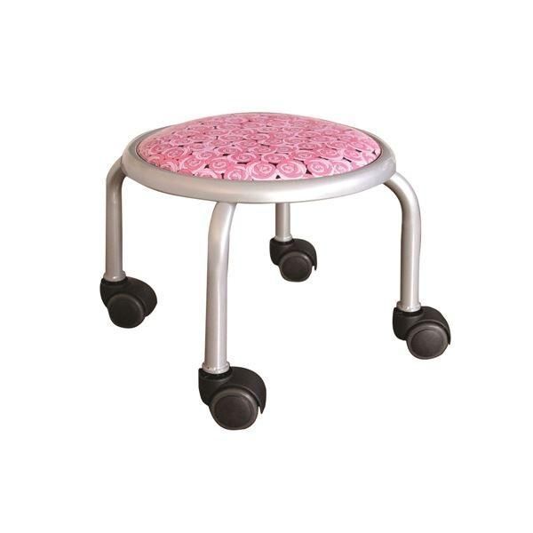 昭和レトロ レトロポップ スチールチェア 丸椅子 スタッキングスツール