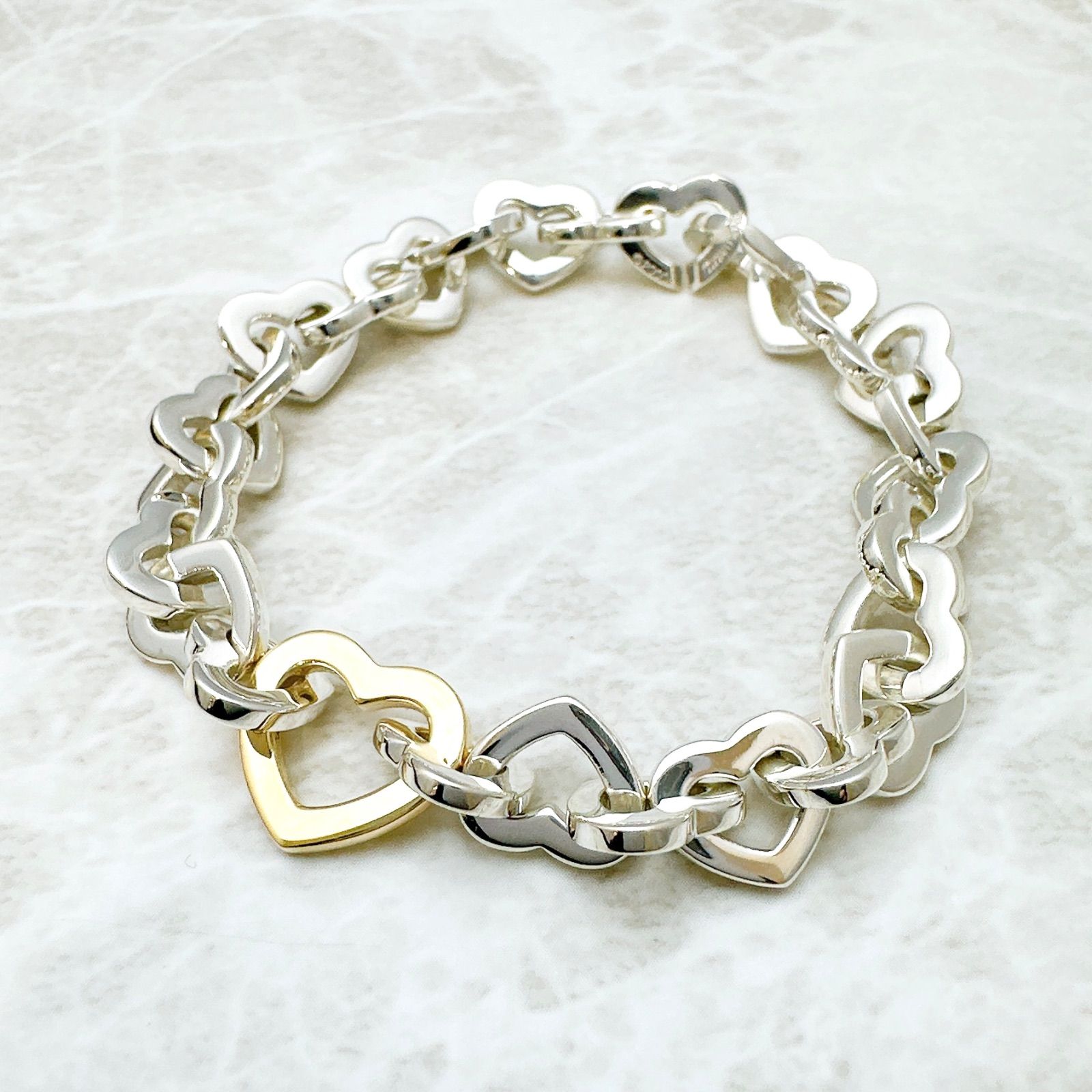 美品 Tiffany & Co. シルバーブレスレット 約19 cm ティファニー