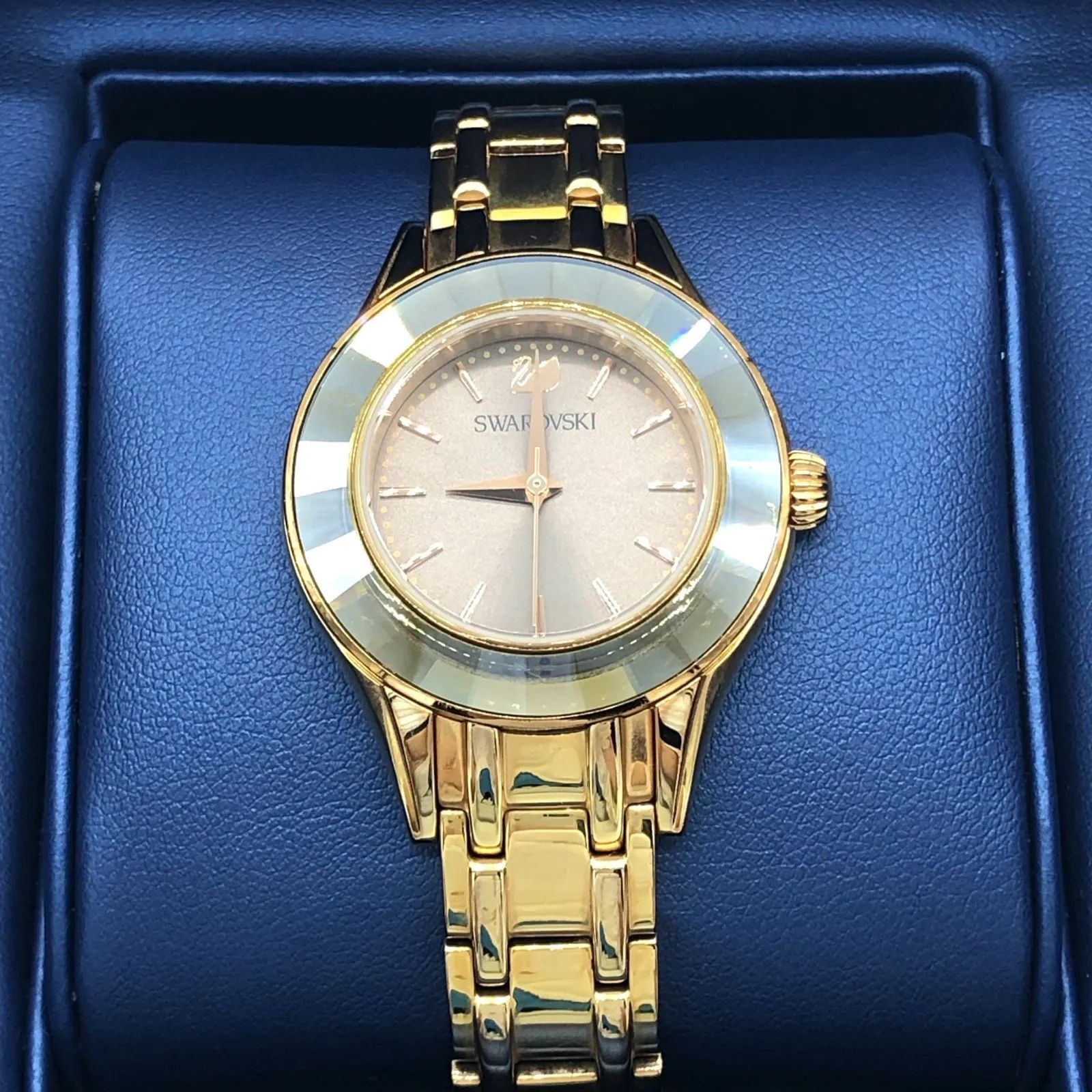 ▽【不動品】SWAROVSKI/スワロフスキー Alegria Gray ファセットカット  