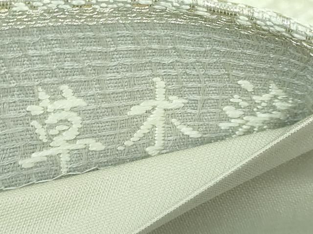 平和屋本店□極上 六通柄袋帯 唐織 新小石丸 草木染 正倉院花文 金糸