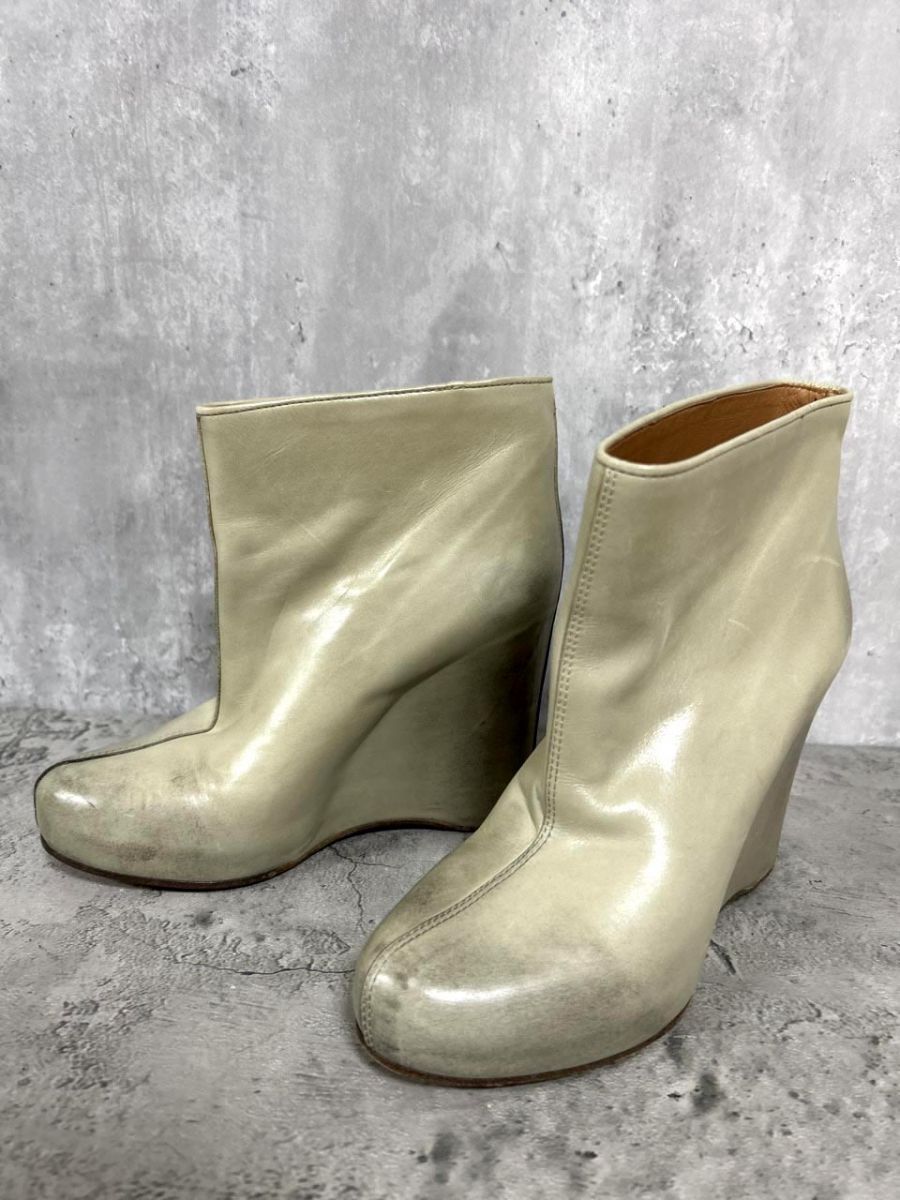 【美品】Maison Margielaマルジェラ ショートブーツ イタリア製 Maison Margiela(メゾン マルジェラ) ショートブーツ (Maison