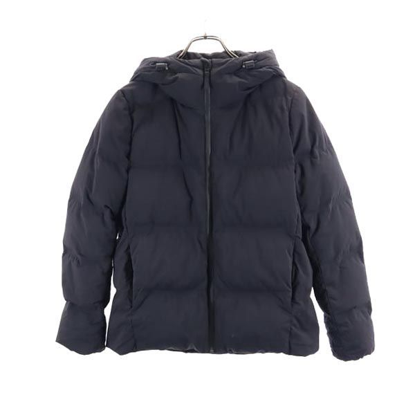 ユニクロ シームレス ダウンパーカー M ブラック UNIQLO レディース 
