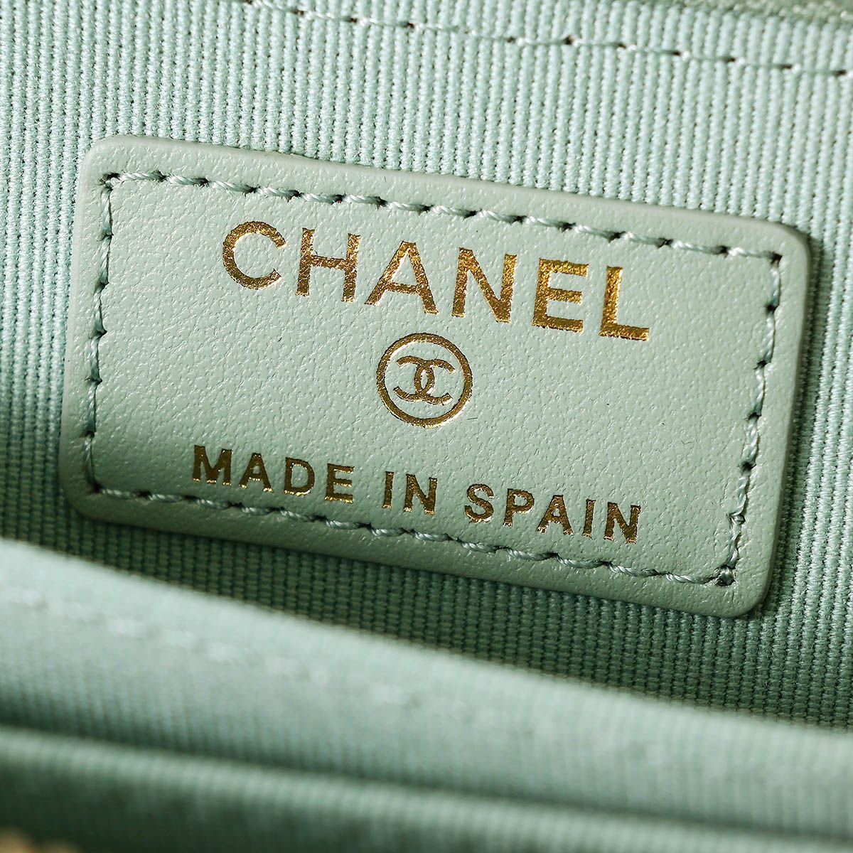 新品 シャネル CHANEL コインケース CLASSIC ZIP COIN PURSE ミント