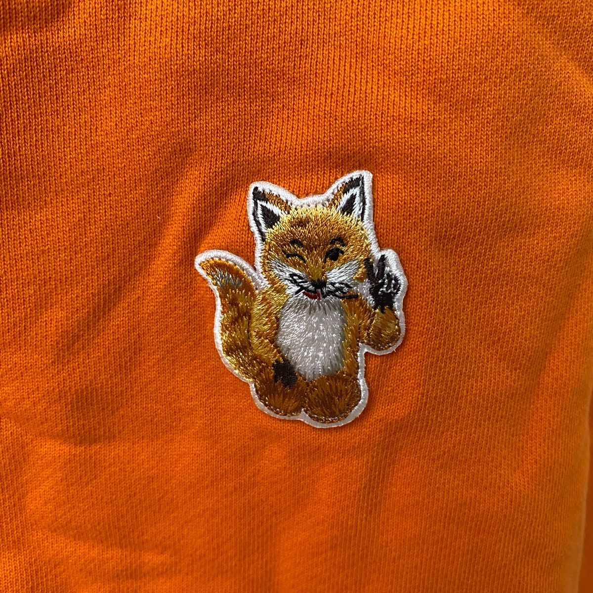 MAISON KITSUNE メゾン キツネ オールライトFOX パッチクラシック 