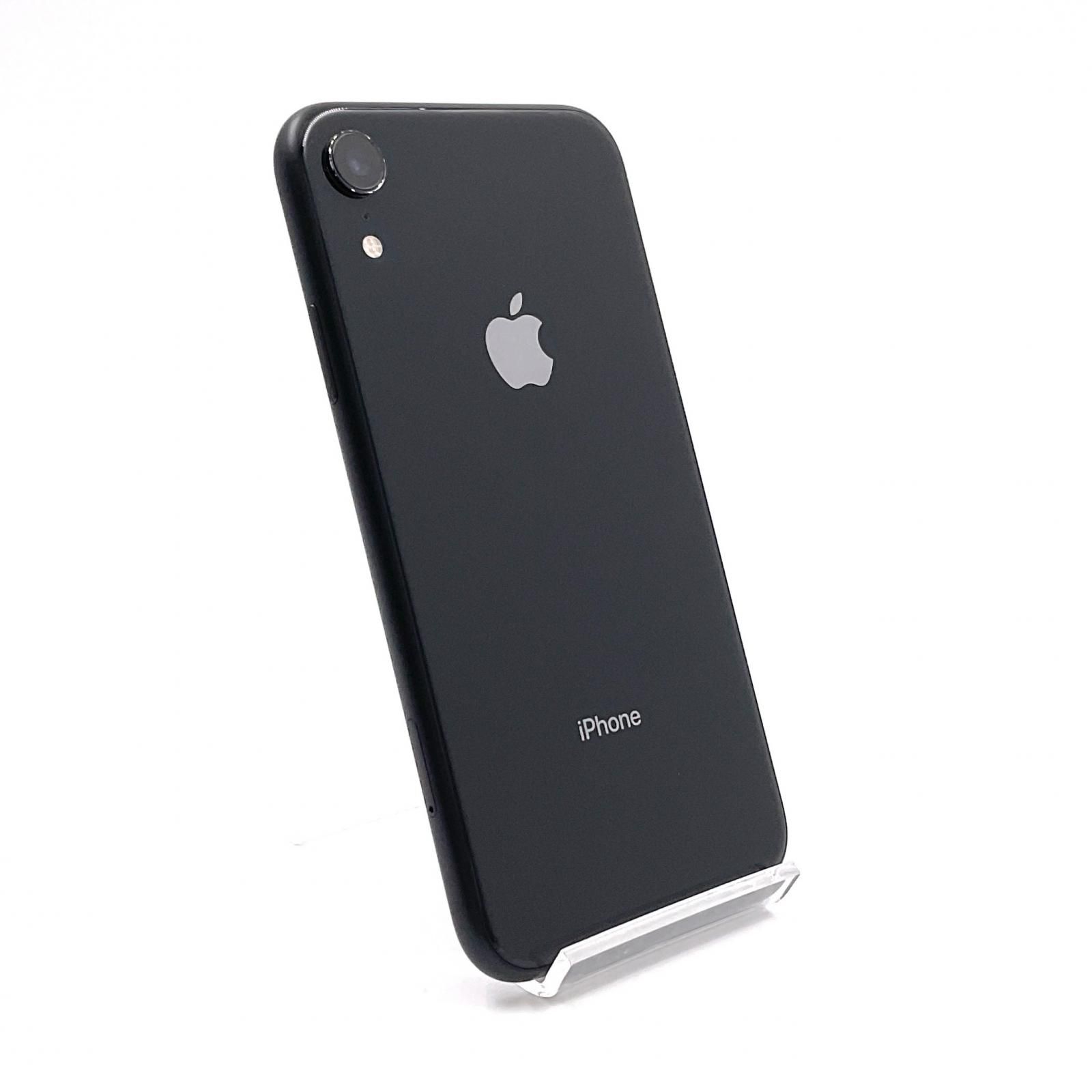 SIMフリー iPhoneXR 64GB ブラック バッテリー85% iphoneXR/64GB/新品