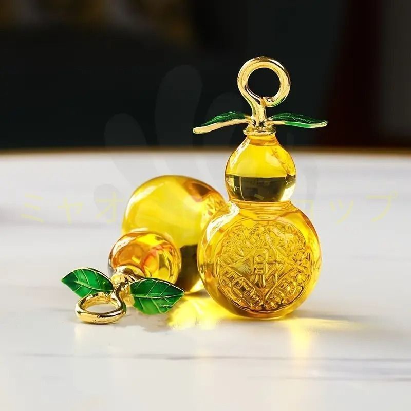 【限定タイムセール】 瓢箪 ひょうたん 木 クリスタル 透明 ガラス 透明感 置物 オブジェ 瓢箪 厄除け 幸福 優雅 玄関 インテリア リビング 福 繁栄 伝統的 金運 財運 商売?盛 開運 365日間返品無料！