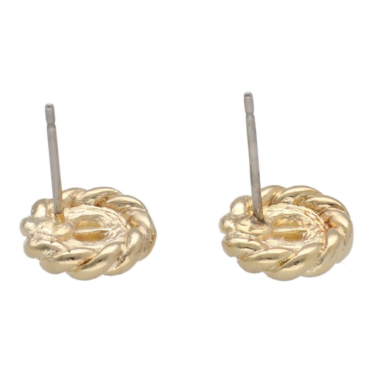 中古】 Christian Dior クリスチャン・ディオール ピアス サークル 