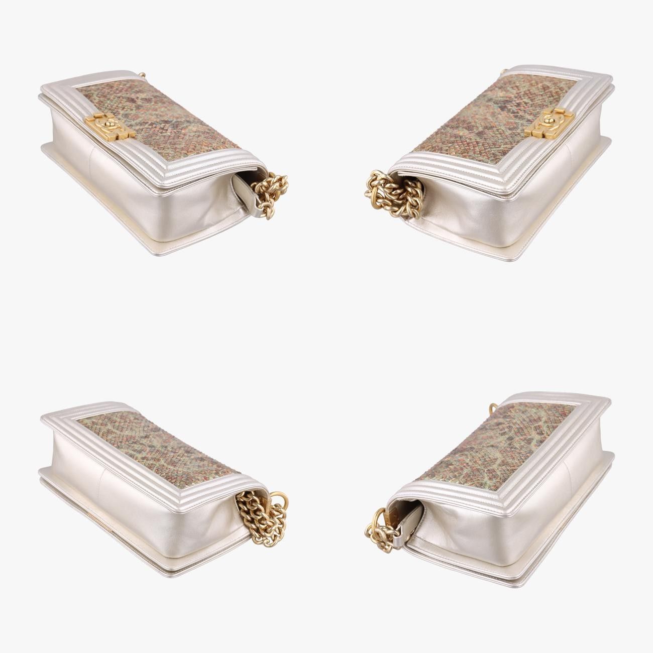 ラムスキン×ヘビ革A6708623974838