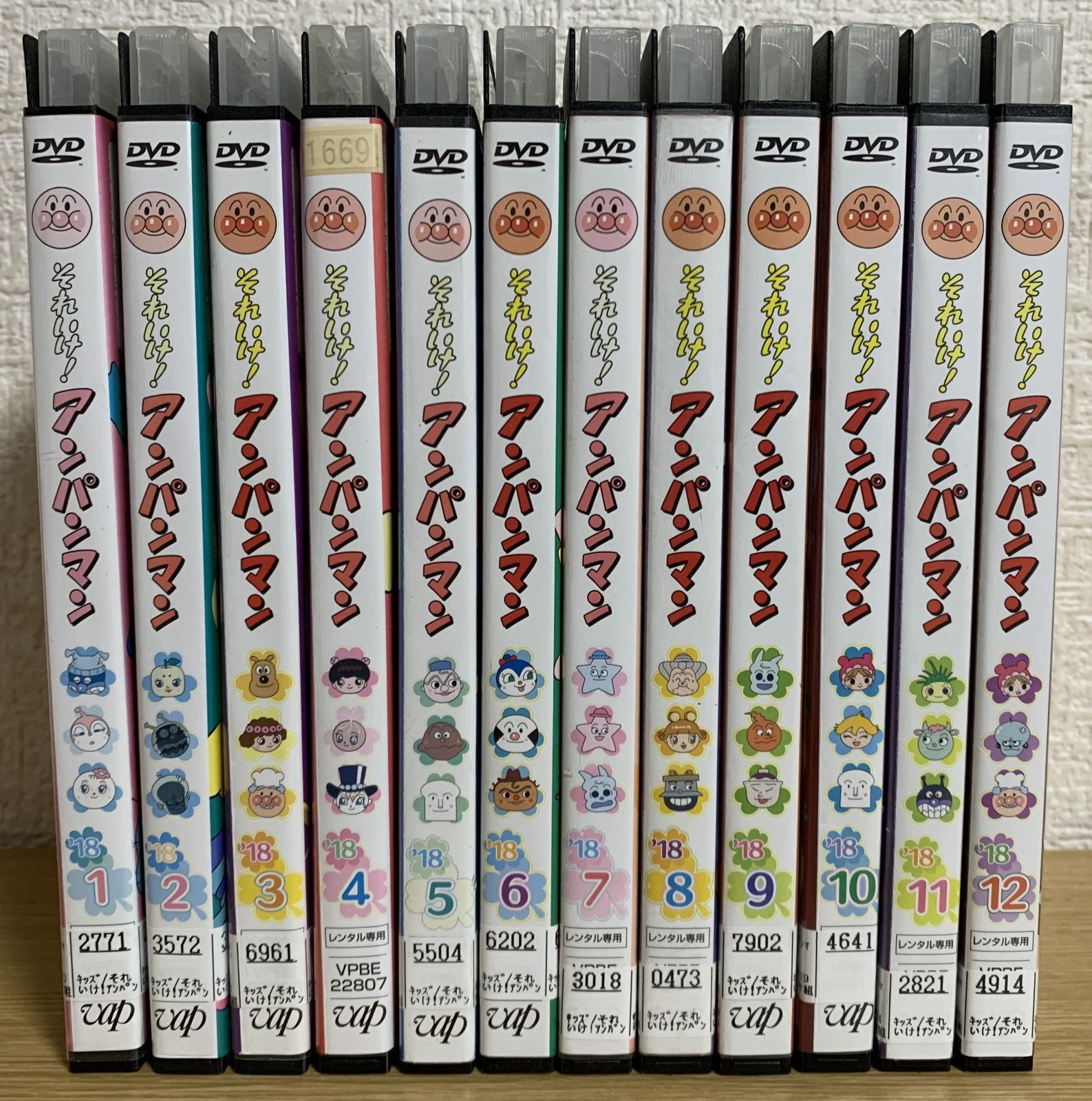 それいけ!アンパンマン '18 DVD全巻セット - ☆新世界ストア☆ メルカリ店 - メルカリ