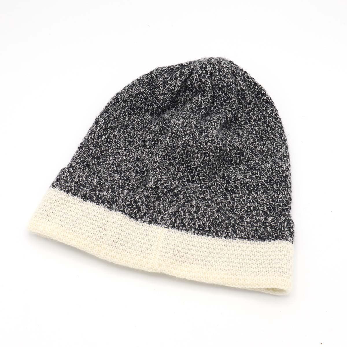 CHANEL シャネル ニット帽 カシミヤ100％ ココマーク ニットキャップ グレー系 帽子 H20902