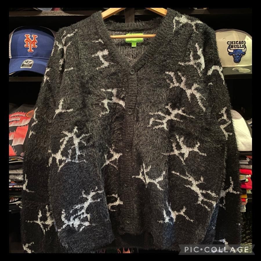 HUF CRACKED CARDIGAN Lサイズ - メルカリ