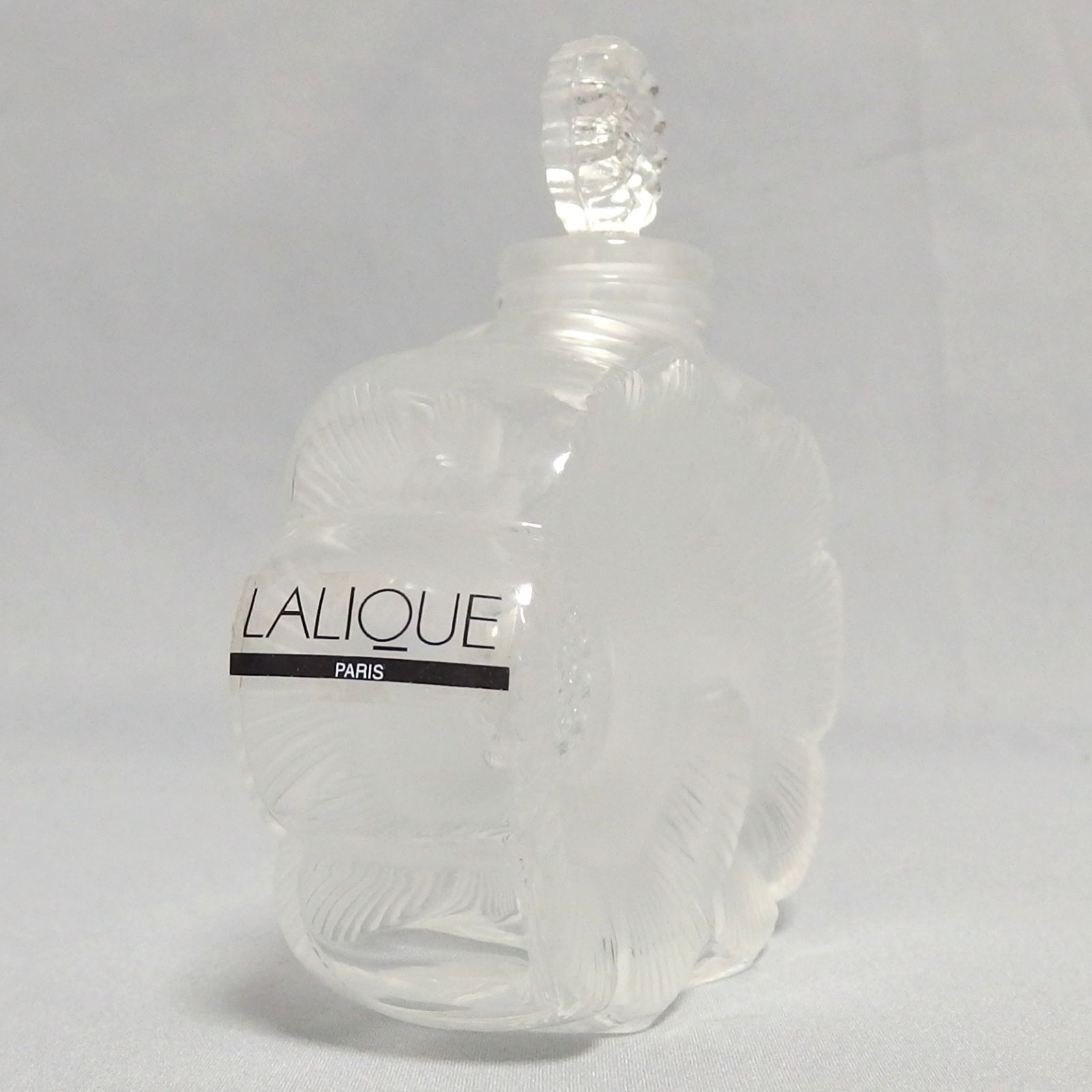 美品☆LALIQUE ドゥ フルール フレグランスボトル 香水瓶 クリスタルガラス ラリック☆ - メルカリ