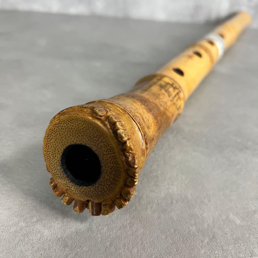 竹製 5穴 尺八 本体 Amazon | 竹笛 尺八 5穴 木製楽器 竹製縦笛 根付 | フルート