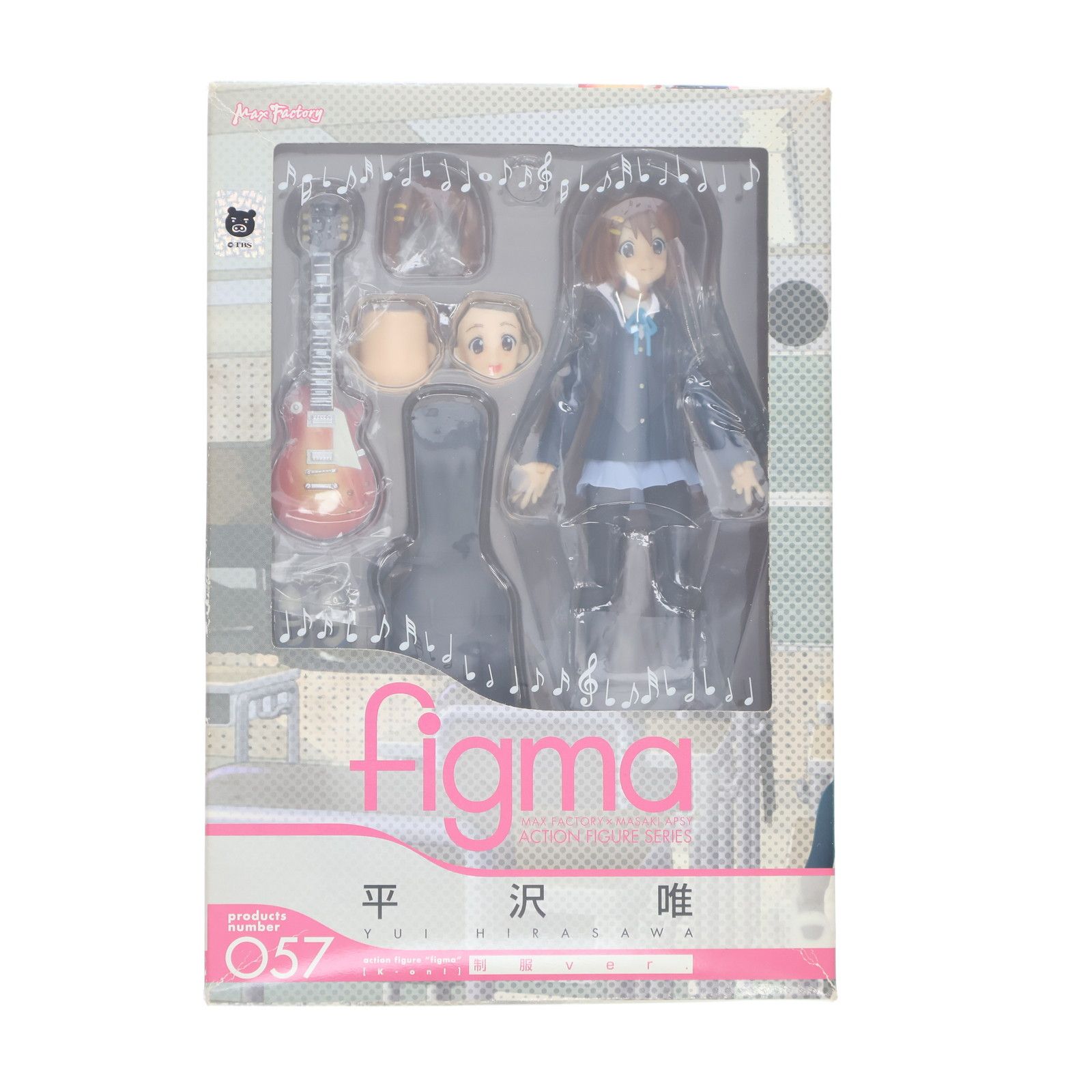 ジャンク マックスファクトリー figma 057 061 けいおん 平沢唯 中野梓 