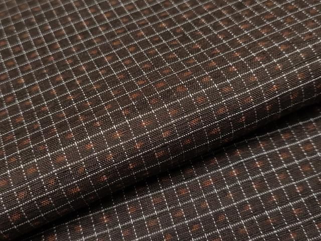 平和屋本店□極上 男性 国指定重要無形文化財 本場久米島紬 手織  